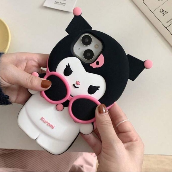 🔖 Sanrio’s Kuromi & Melody 
iPhone 13 Max Pro 
3D Sillicone Cases - Picture 5 of 8